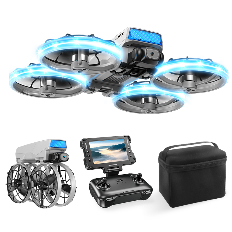 Drone Kit Tricopter - AXNEN XJ2 Mini Camera Drone, Foldable