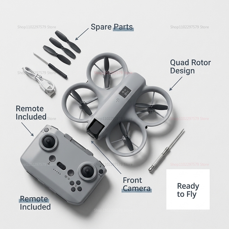 Mini Drone with 8K HD Camera F - Drone Kit Tricopter 评论和价格