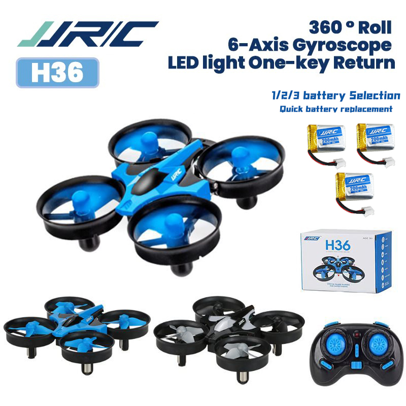 JJRC H36 Mini Drone 4ch 6-Axis - Drone Kit Tricopter 评论和价格