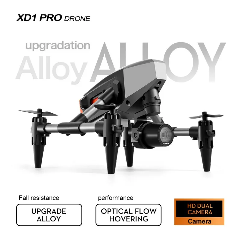 XD1 PRO Mini Drone Dual Camera - Drone Kit Tricopter 评论和价格
